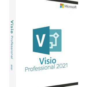 Microsoft Visio 2021 Professional project management screen with milestones.