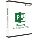 Microsoft Project 2016 Professional interface with task timeline